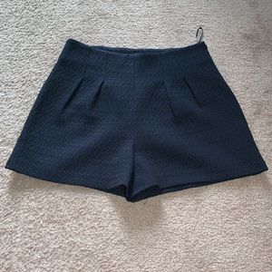 NWT Zara Woman Navy Blue Dress Shorts